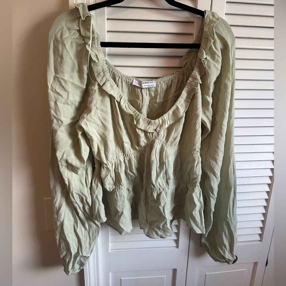 Sophie Rue Sage Blouse
